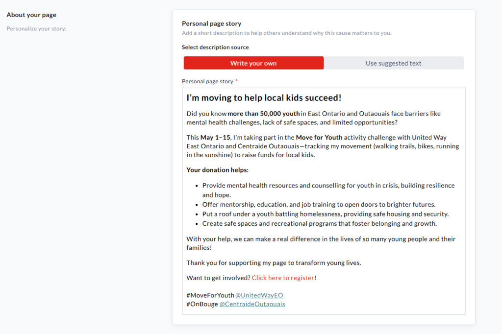 CrowdChange biography